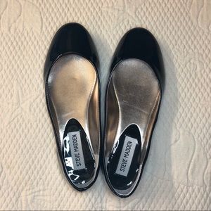 Steve Madden P-Heaven Black Ballet Flats
